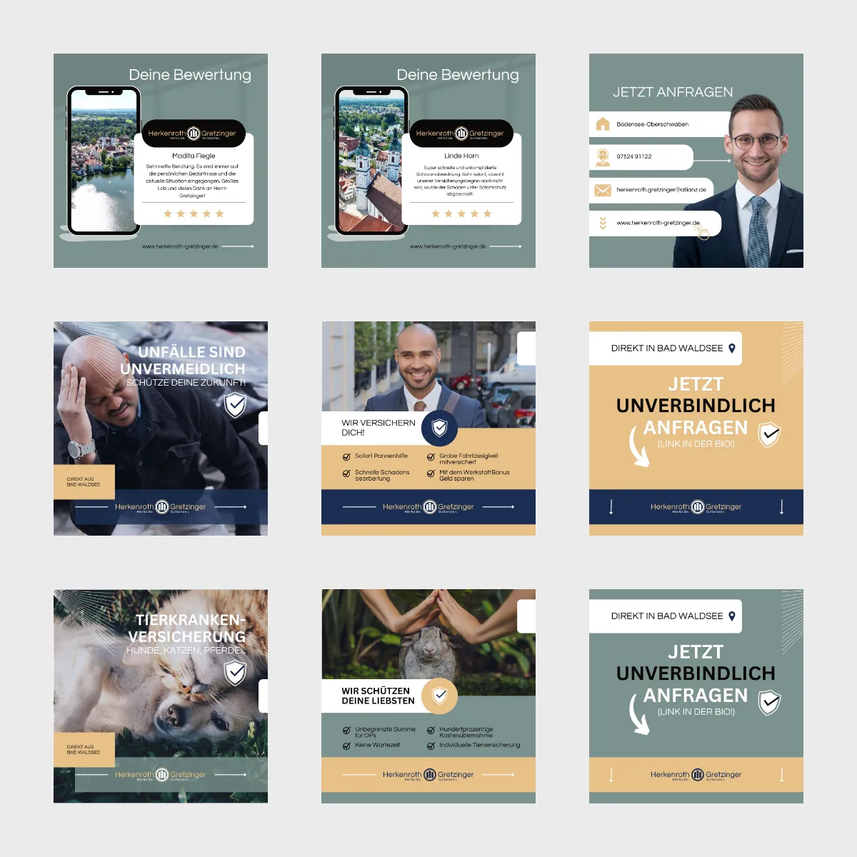 Instagram Allianz Herkenroth und Gretzinger