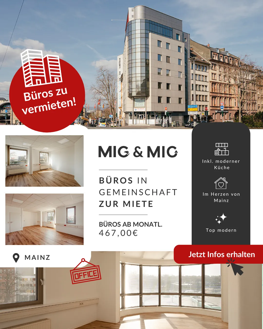 City MIC - Büro für Einzelunternehmer, Start-ups oder etablierte Unternehmen in Mainz Creatives (4)