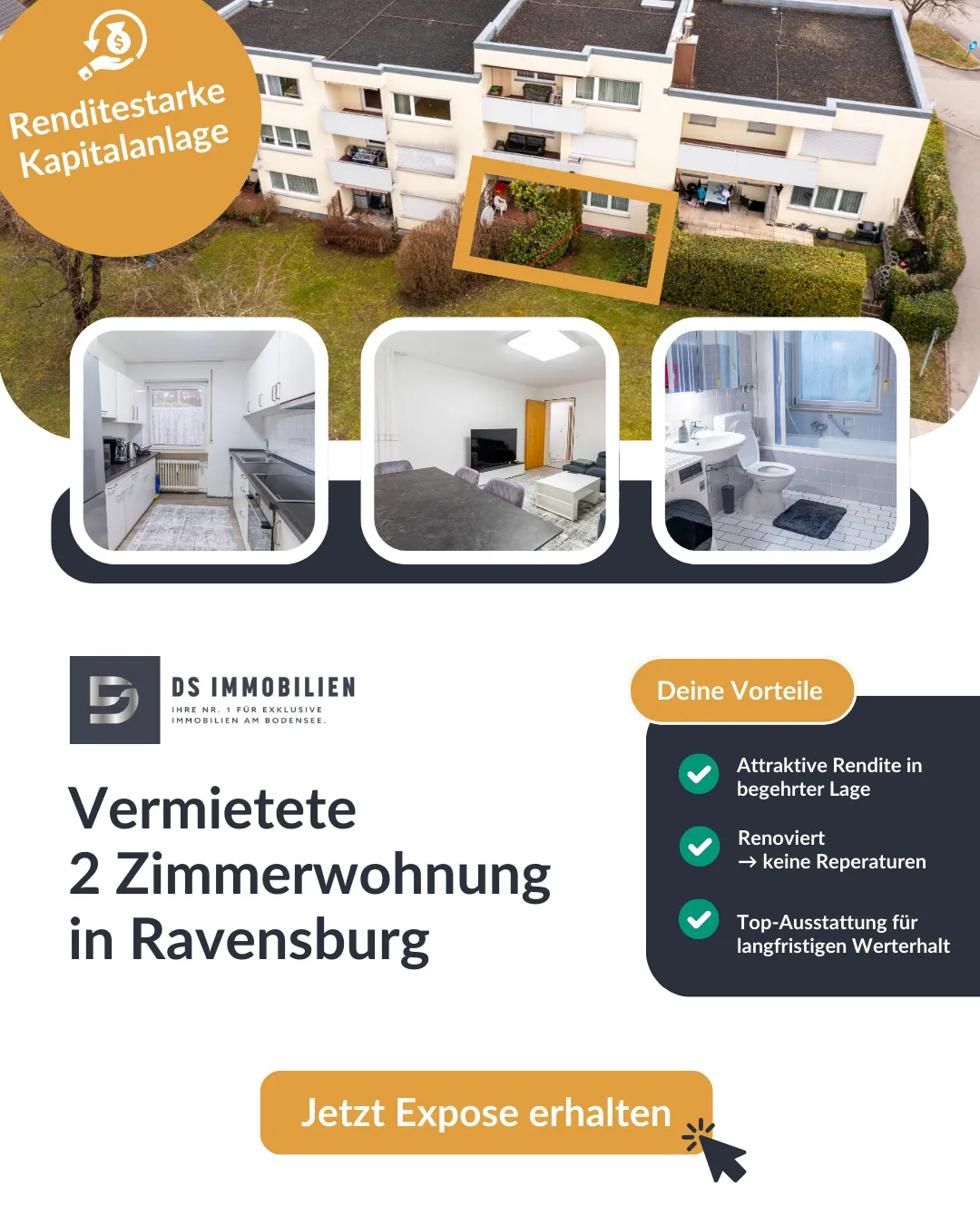 Immobilien verkaufen in Ravensburg & am Bodensee – mit starken Creatives & gezielten Ads