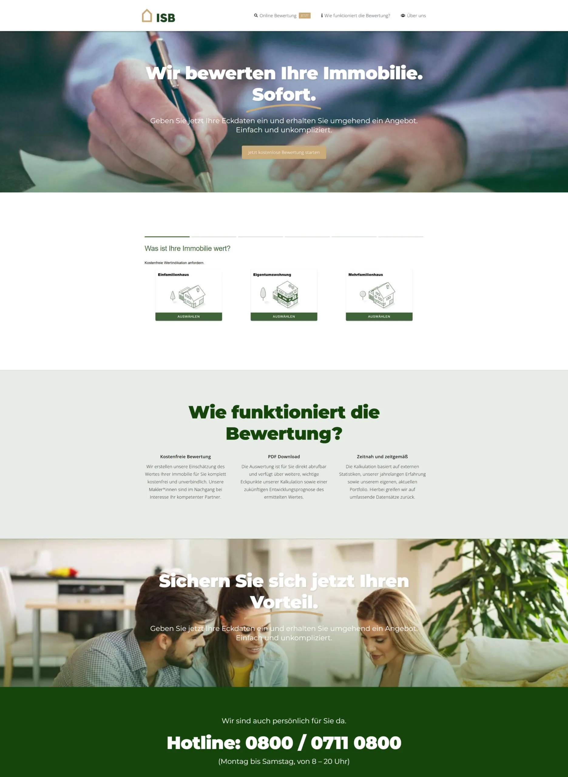 Referenzen Webseiten-Größe Vorlage